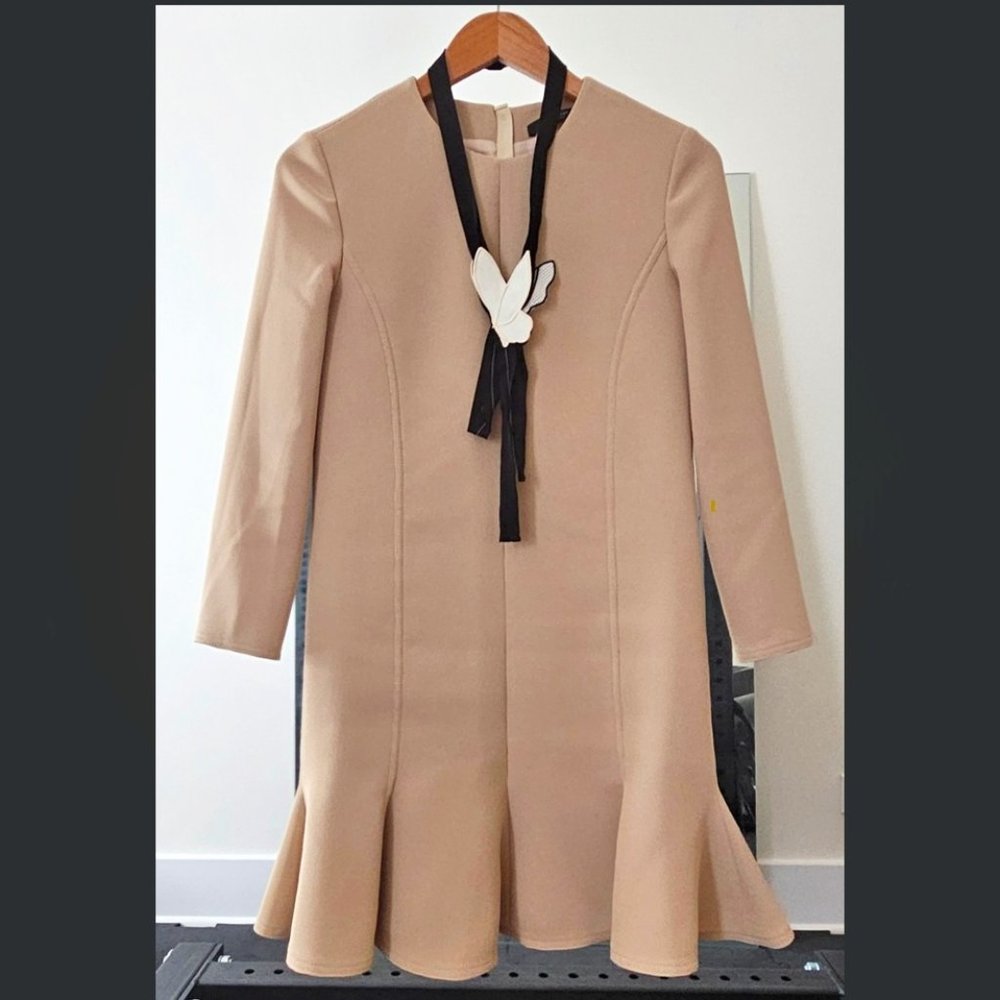 Jill Stuart / long sleeve mini dress / 55 / S